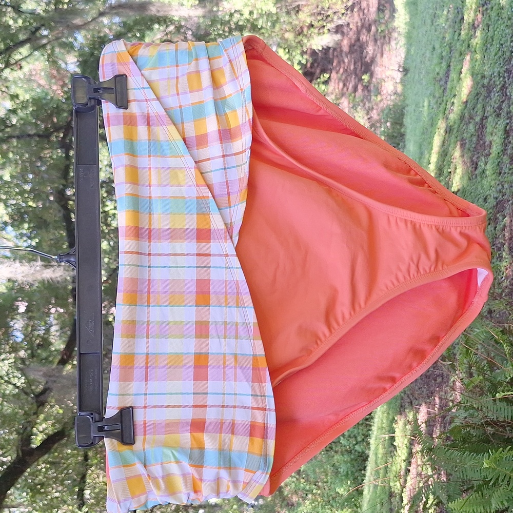 Bleu Rod Beattie Hip to Be Square Sarong Hipster Bottoms Womens 20W Swimsuit